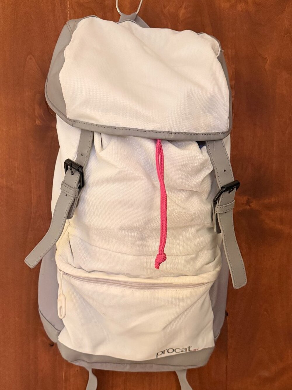 Puma ProCat White & Gray Backpack